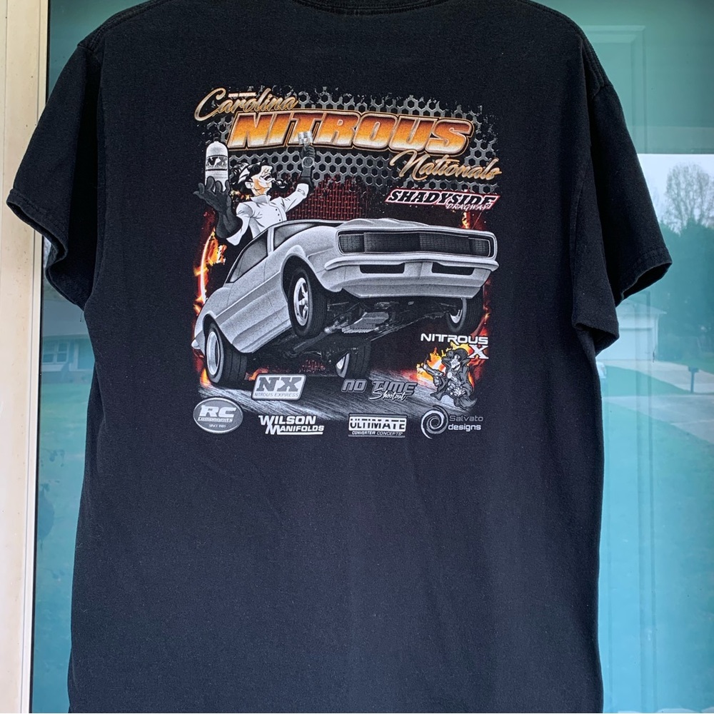Carolina nitrous racing t shirt sz L